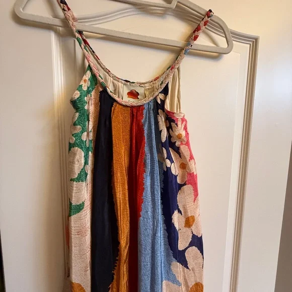 Rio Colorful Striped Floral Dress - Picture 2 of 9